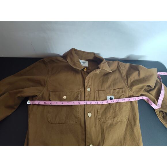 Carhartt WIP Women's Tara Coverall Jumpsuit Workwear M Khaki - Picture 6 of 9